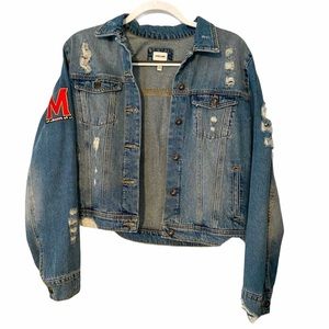 Custom University of Maryland Tailgate Jean Jacket